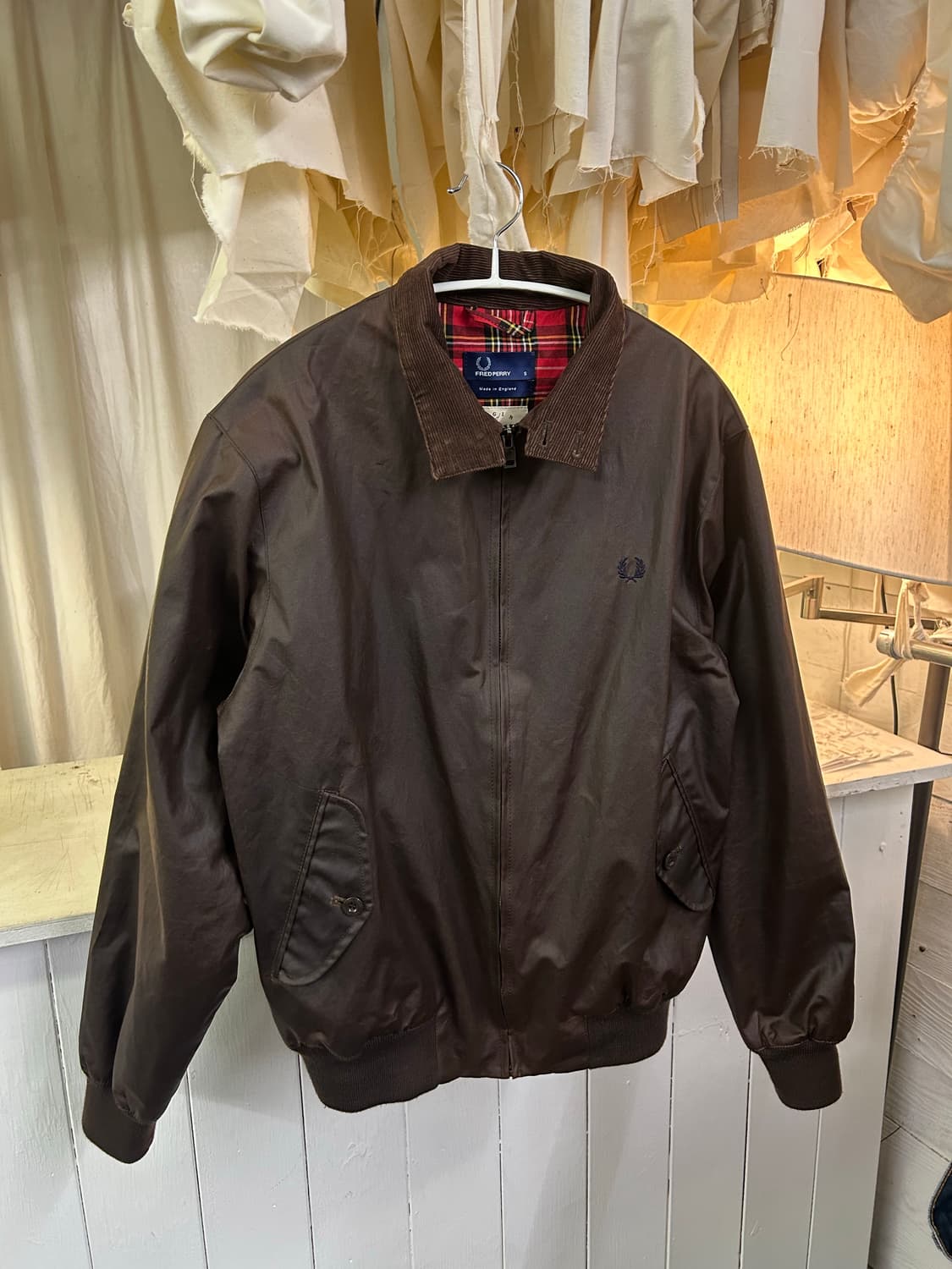 Fred perry made in England 왁스자켓 상품이미지1