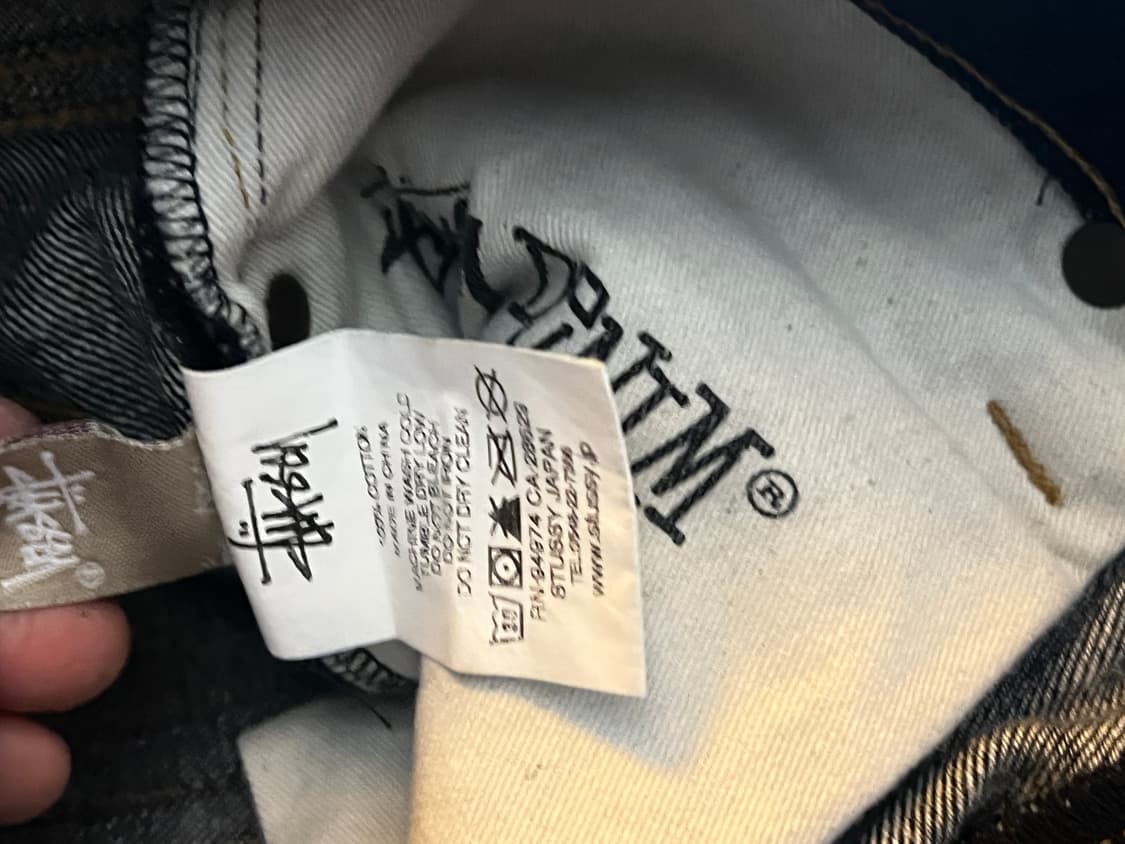 스투시 rough rugged slimfit denim 32 상품이미지6