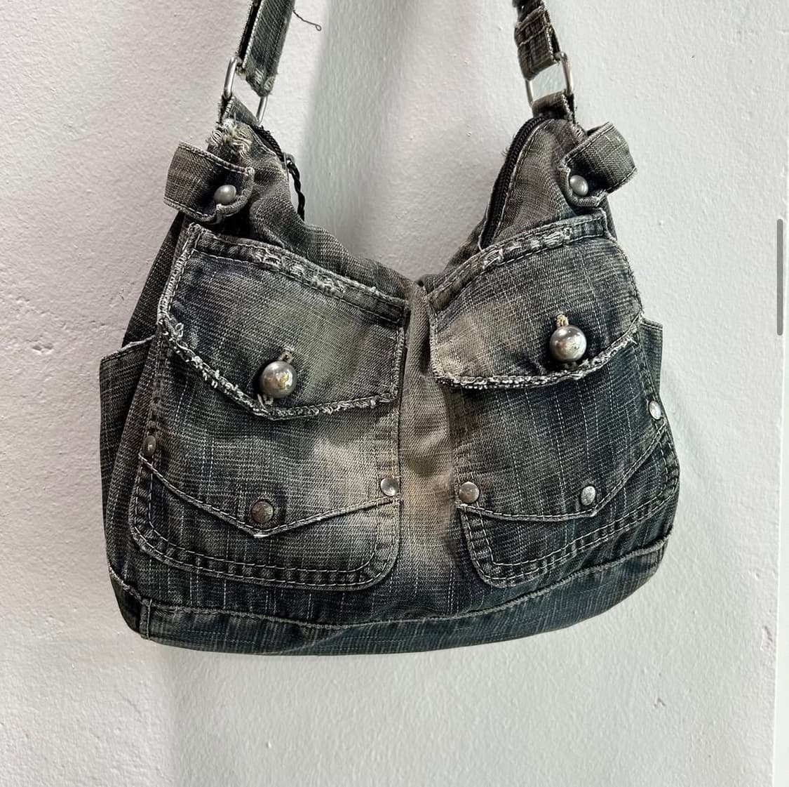Grunge 2pocket shoulder bag 상품이미지1