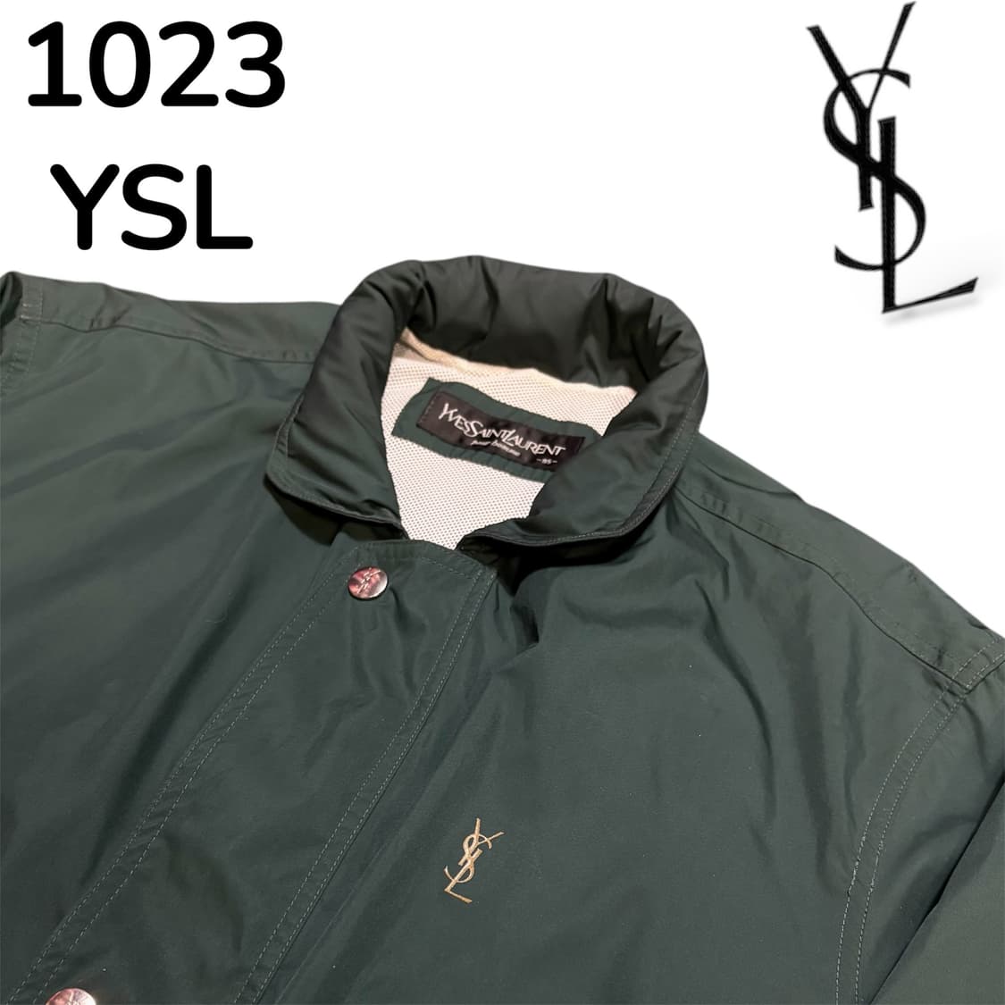 YSL 입생로랑 딥그린 블루종 바람막이 95 상품이미지4