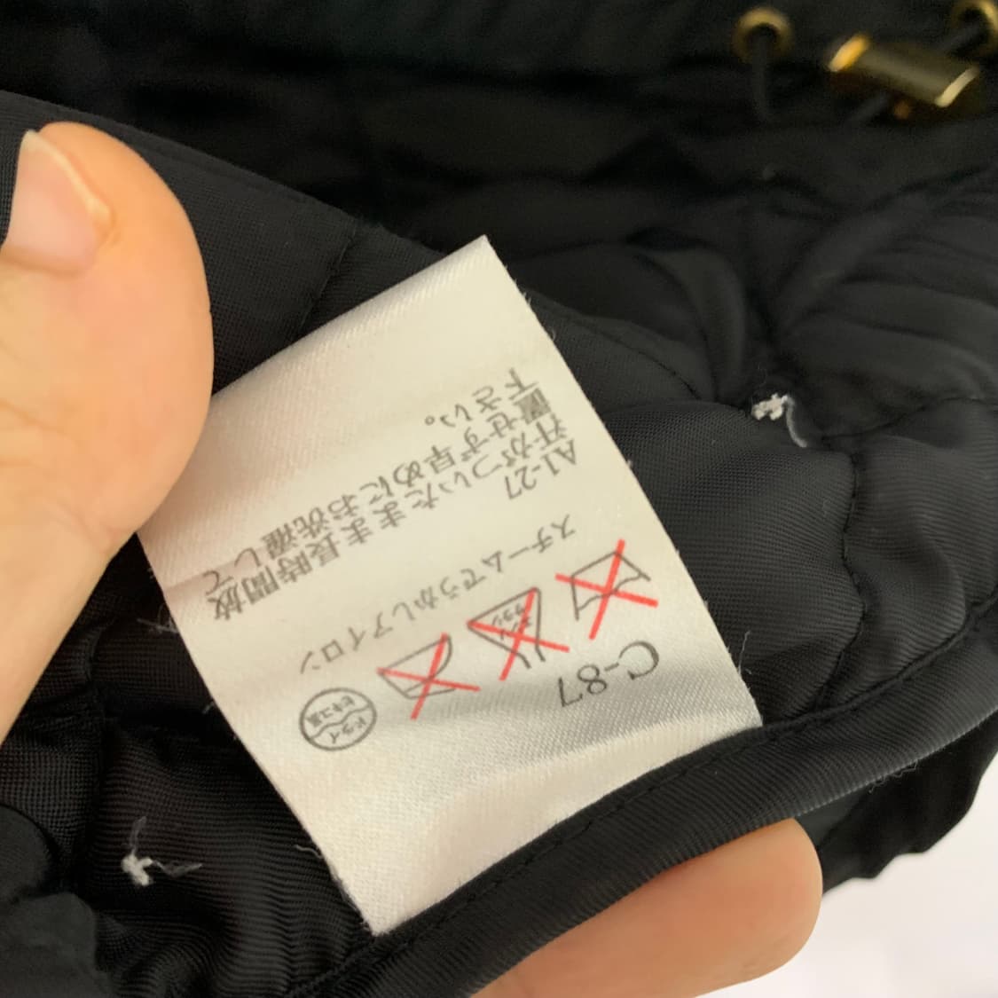 폴로 랄프로렌 골프 블랙 퀼팅 자켓 경량패딩 빈티지 상품이미지7