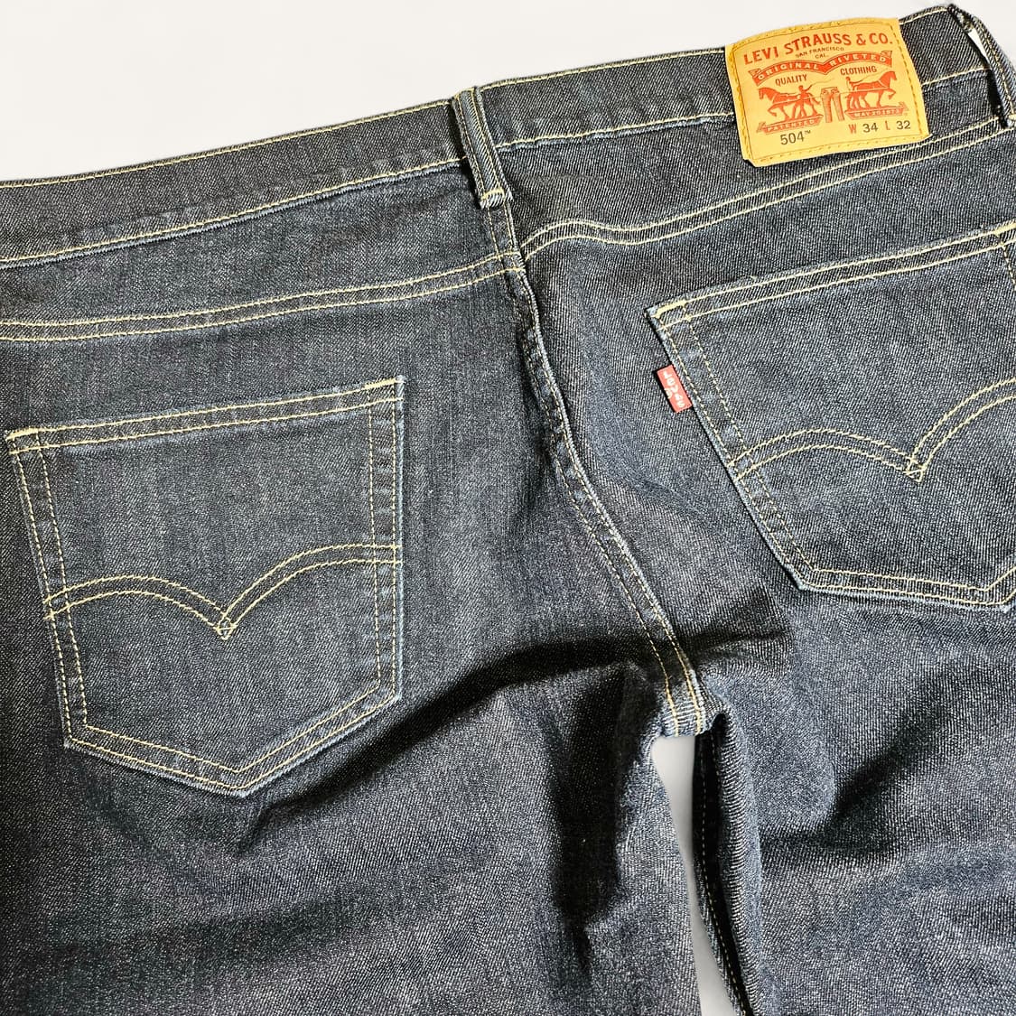 [34][리바이스] 504™레귤러 스트레이트핏 데님 다크인디고 상품이미지5