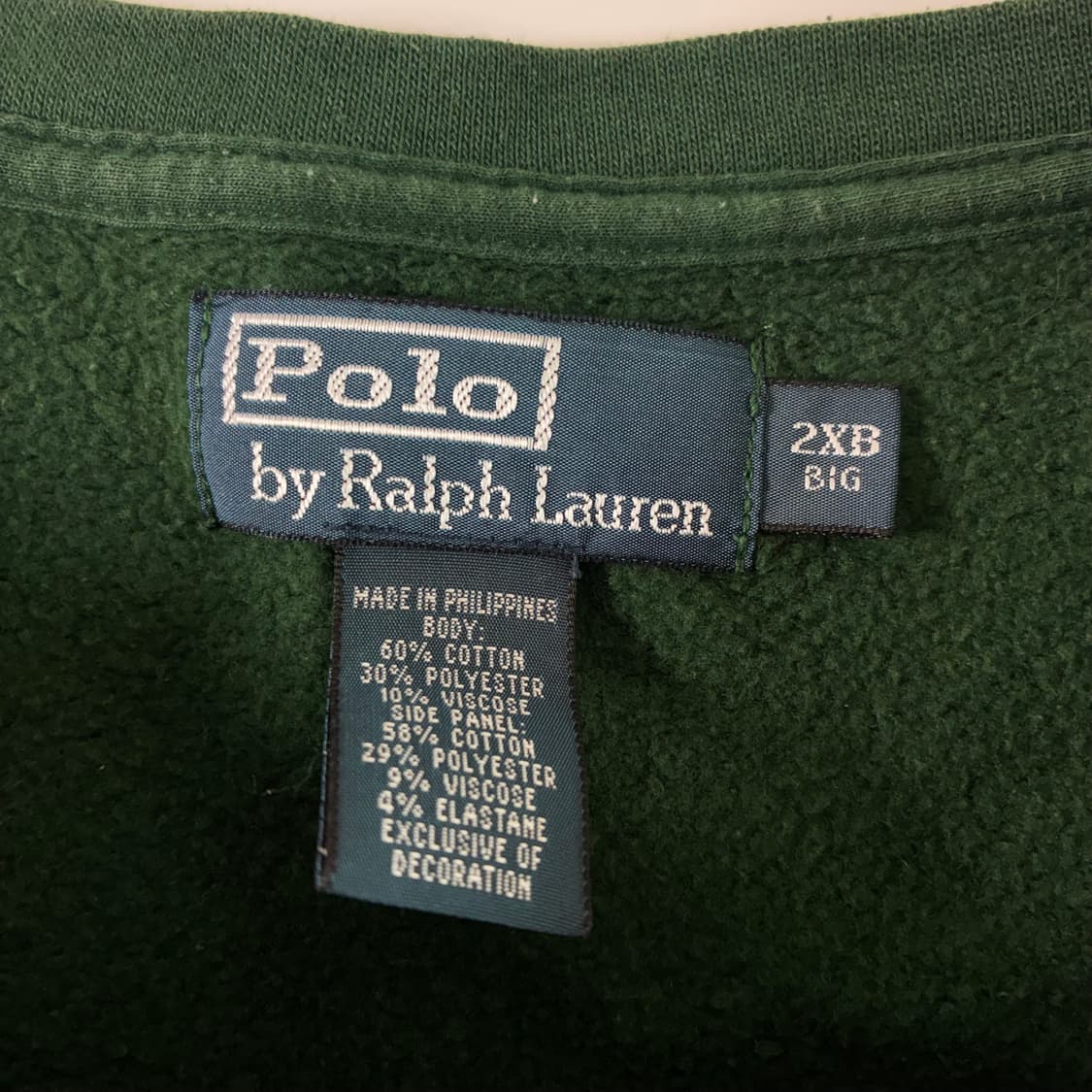 Polo  폴로 랄프로렌 자수 그린 빅 맨투맨  상품이미지4