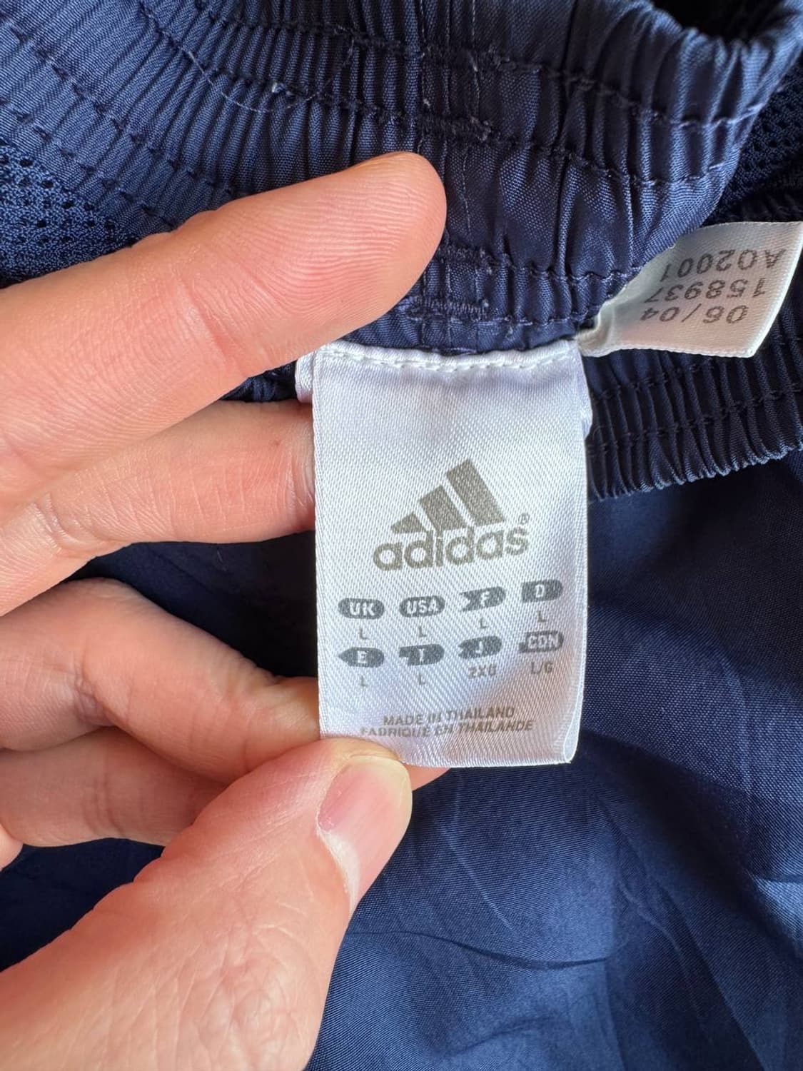 Adidas nylon track pants (31-33) 상품이미지3