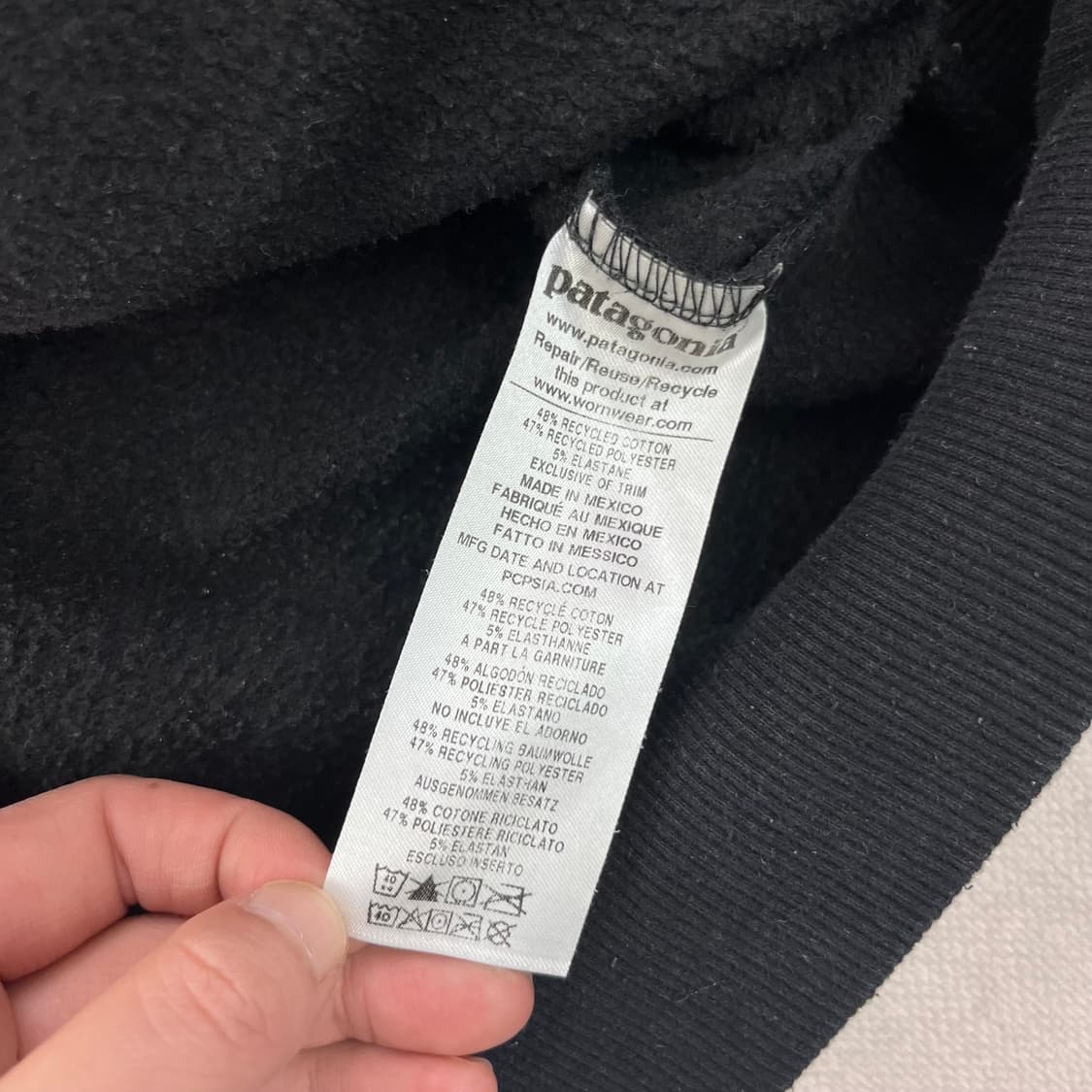 105 파타고니아 스몰로고 후드티 상품이미지5