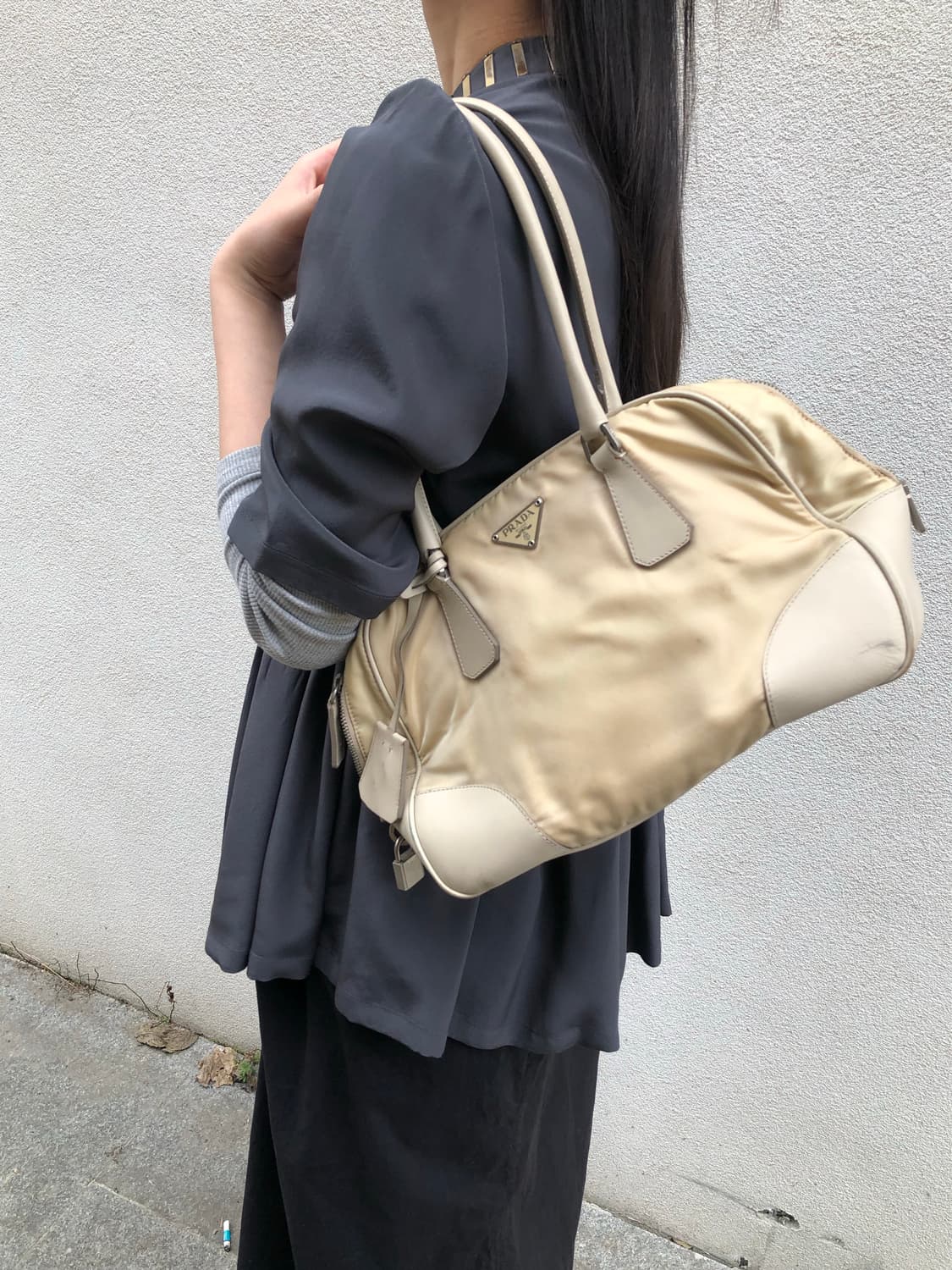 프라다 포코노 나일론 미니 보스턴 상품이미지1