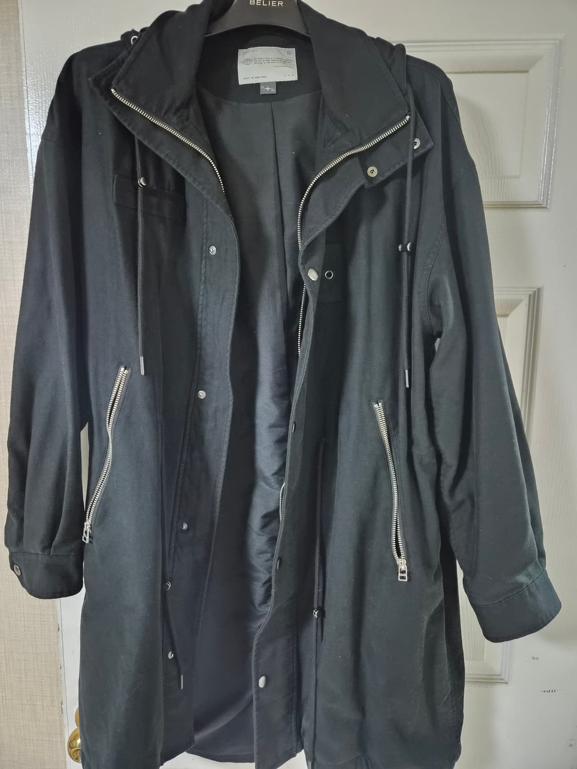 벨리에 센티널 후디드 필드 파카 블랙 100사이즈 상품이미지2