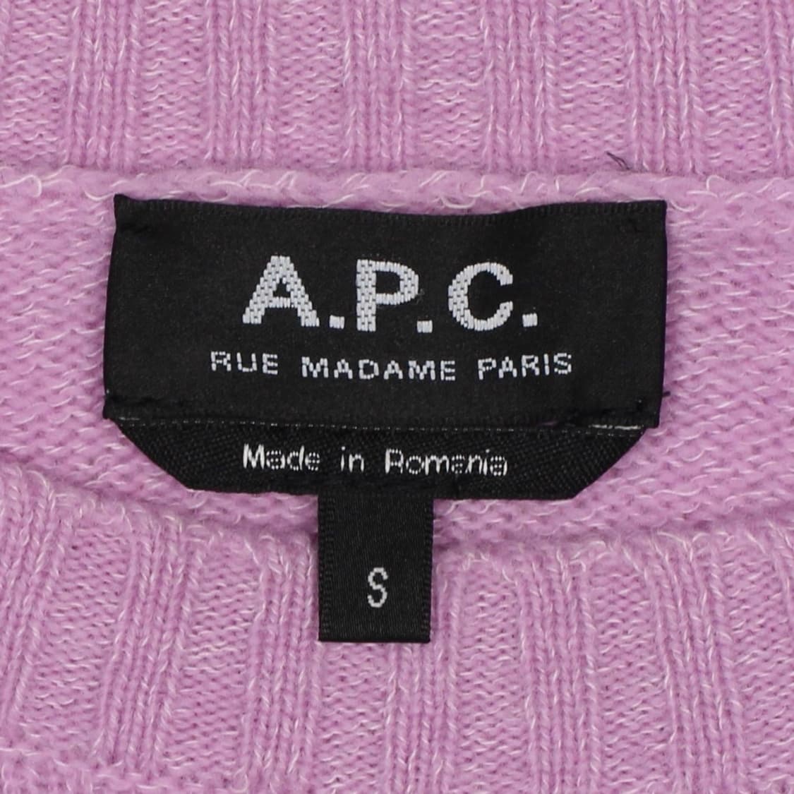 A.P.C. 핑크 니트 상품이미지3