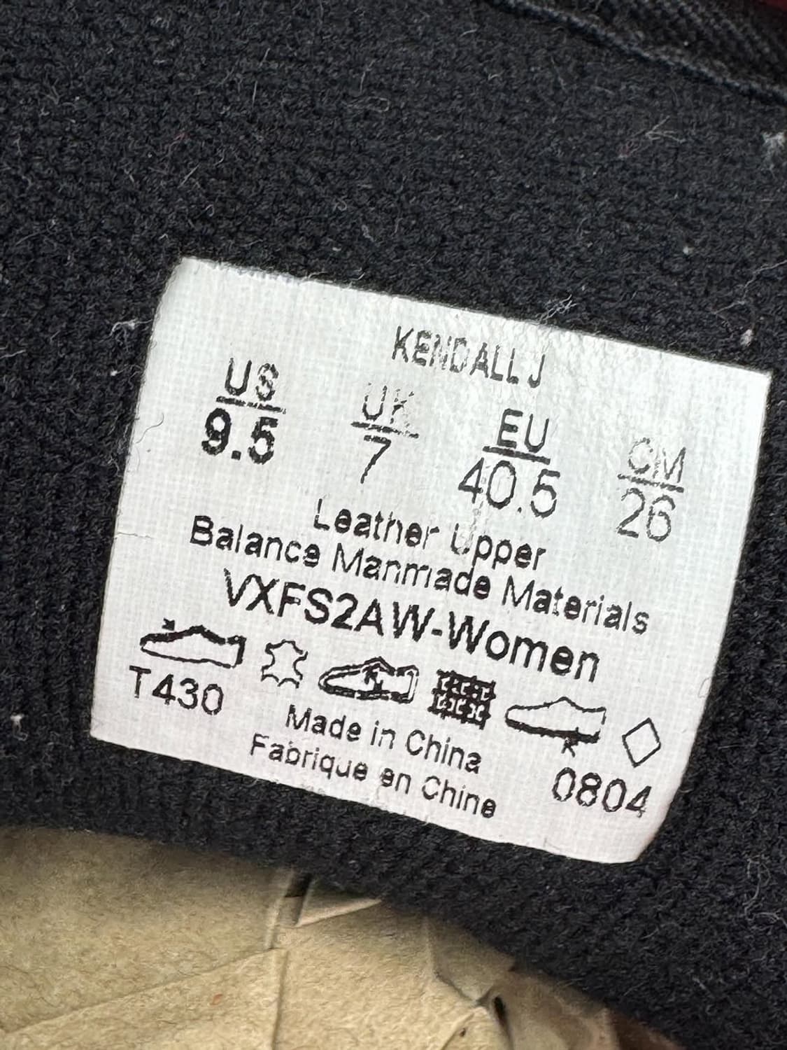 Vans KendallJ 보드화 상품이미지3
