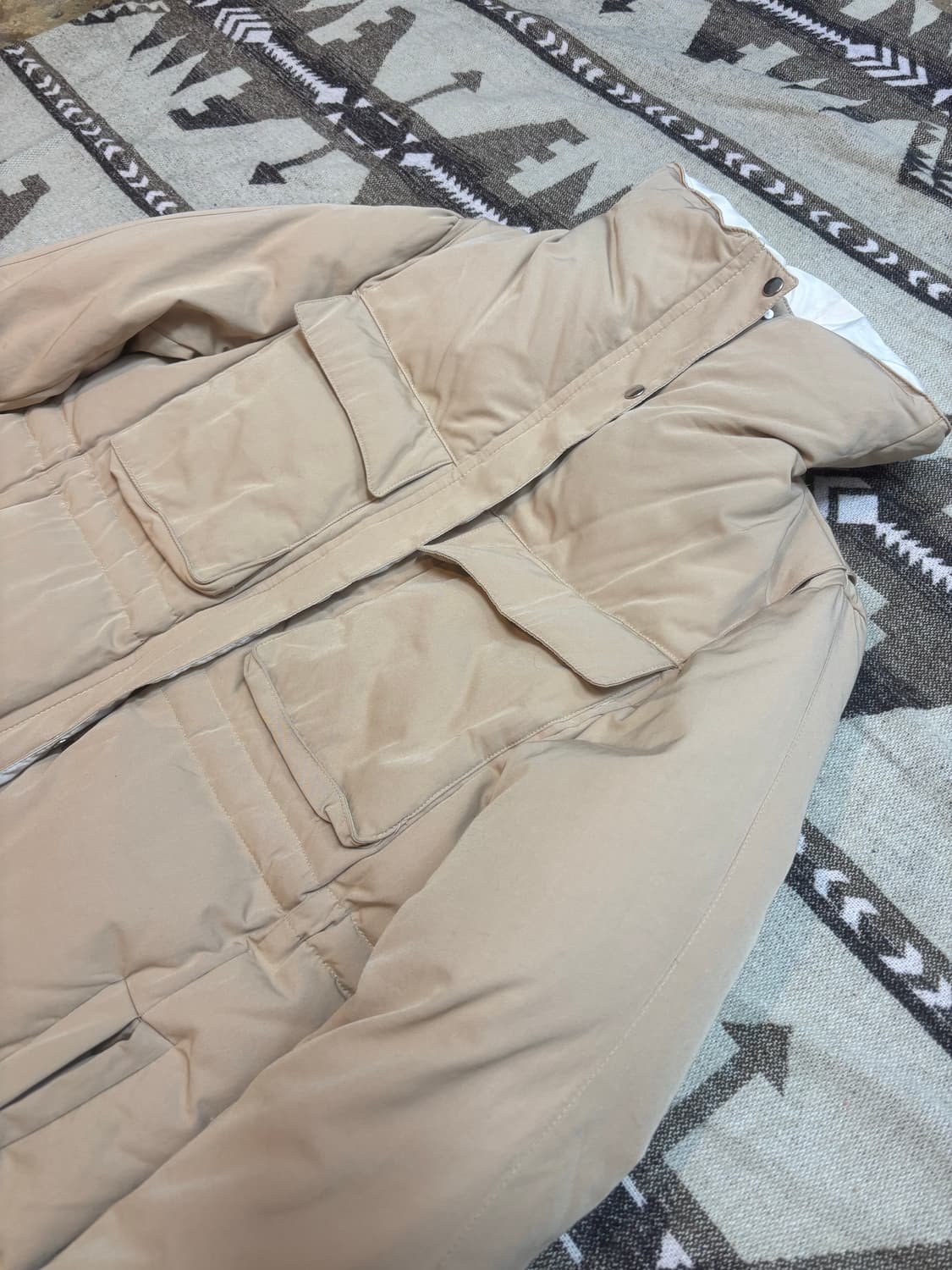 Excusez-moi 이탈리아 덕다운 패딩 코트 상품이미지7