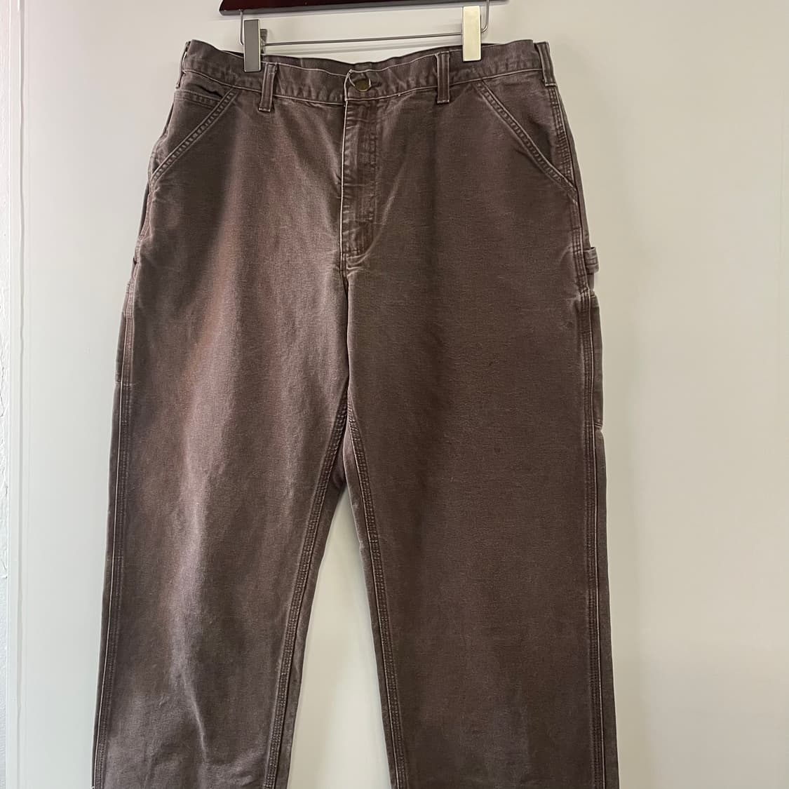 칼하트 B11 브라운 워크팬츠 상품이미지4