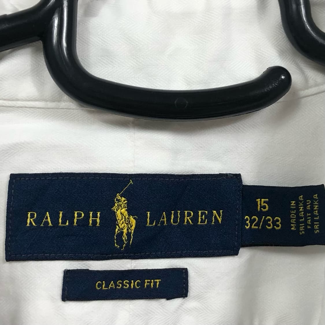 L 폴로 화이트 셔츠 상품이미지3