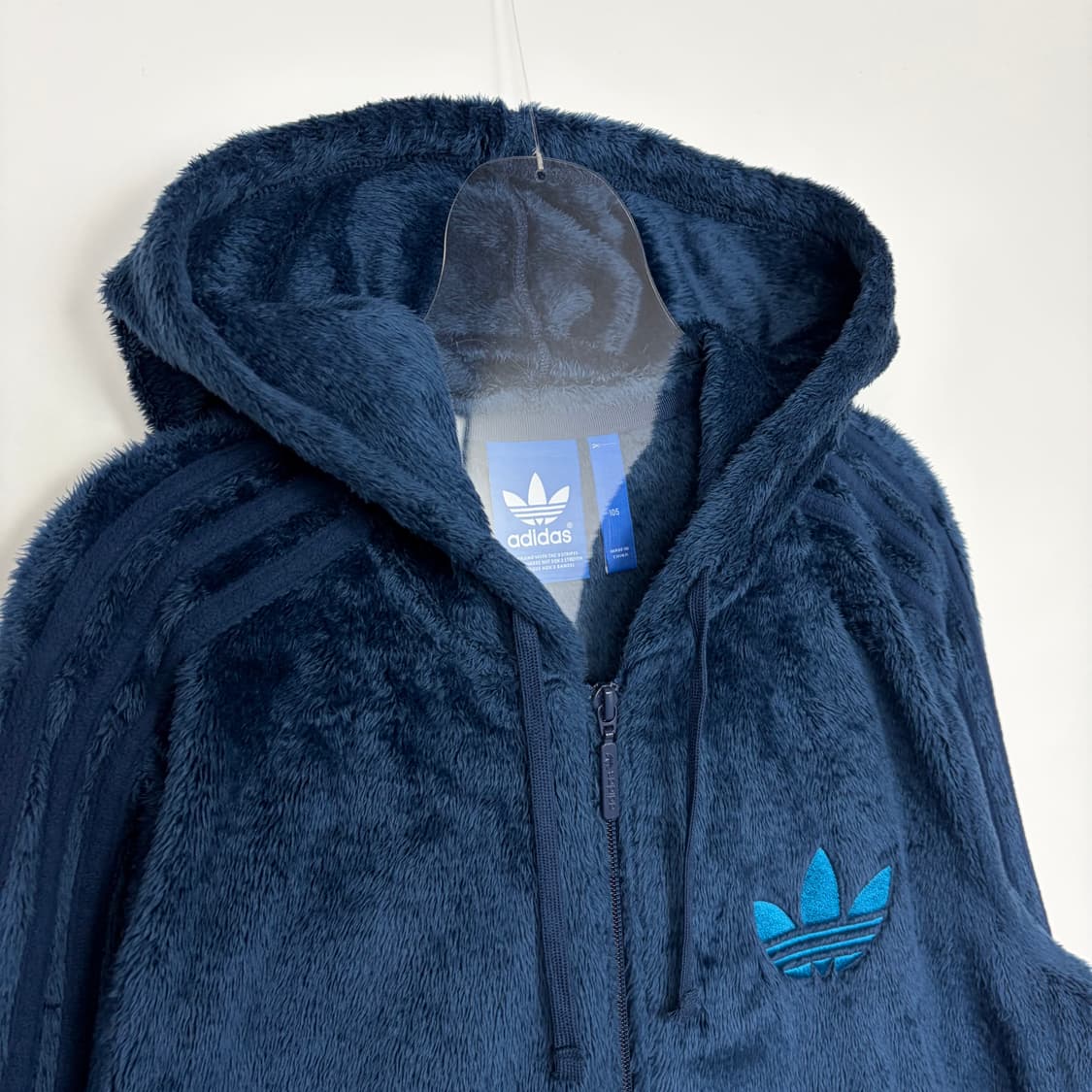 아디다스 플리스 후리스 후드 집업 자켓 상품이미지2