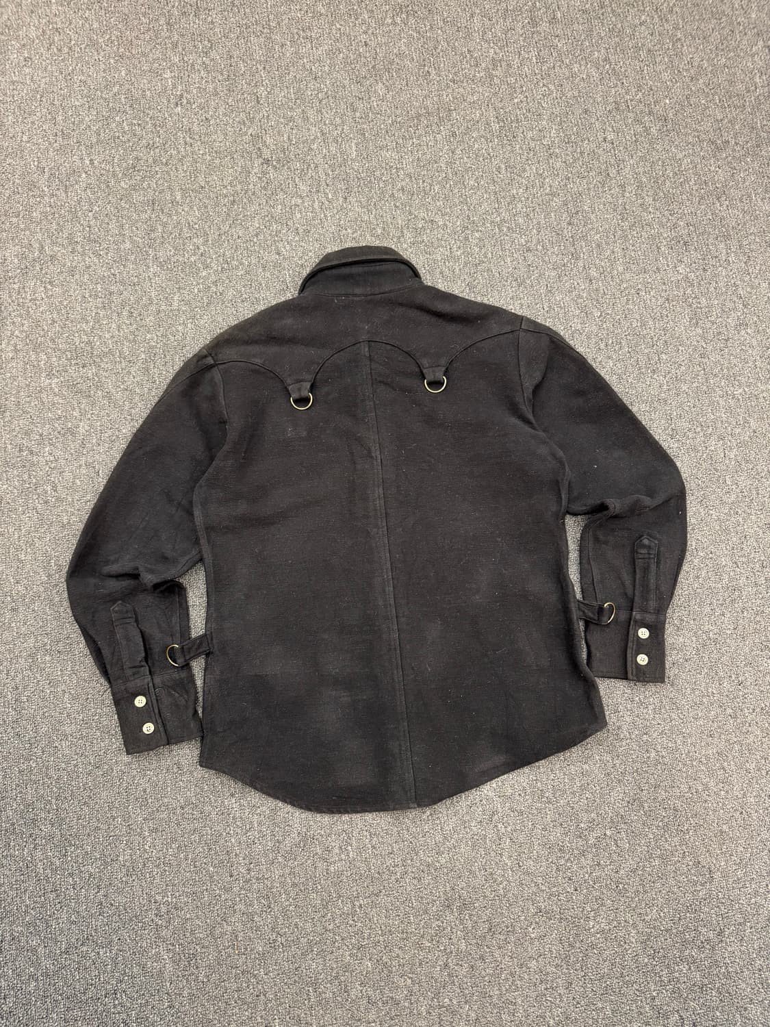 M)Scheme Warriors 빈티지 웨스턴 울 셔츠 자켓 상품이미지5