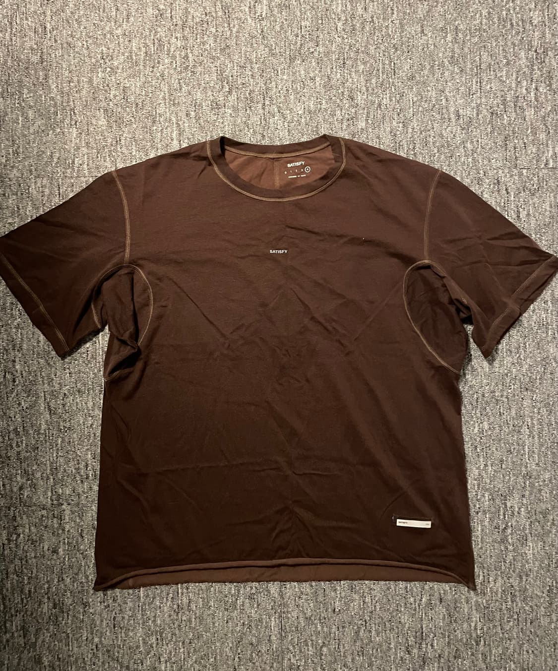 새티스파이 소프트셀 반팔 티셔츠 브라운 [4] 상품이미지2