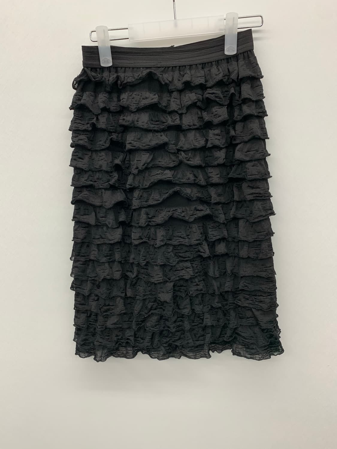 재패니즈 프릴 디테일 미디 스커트 상품이미지5