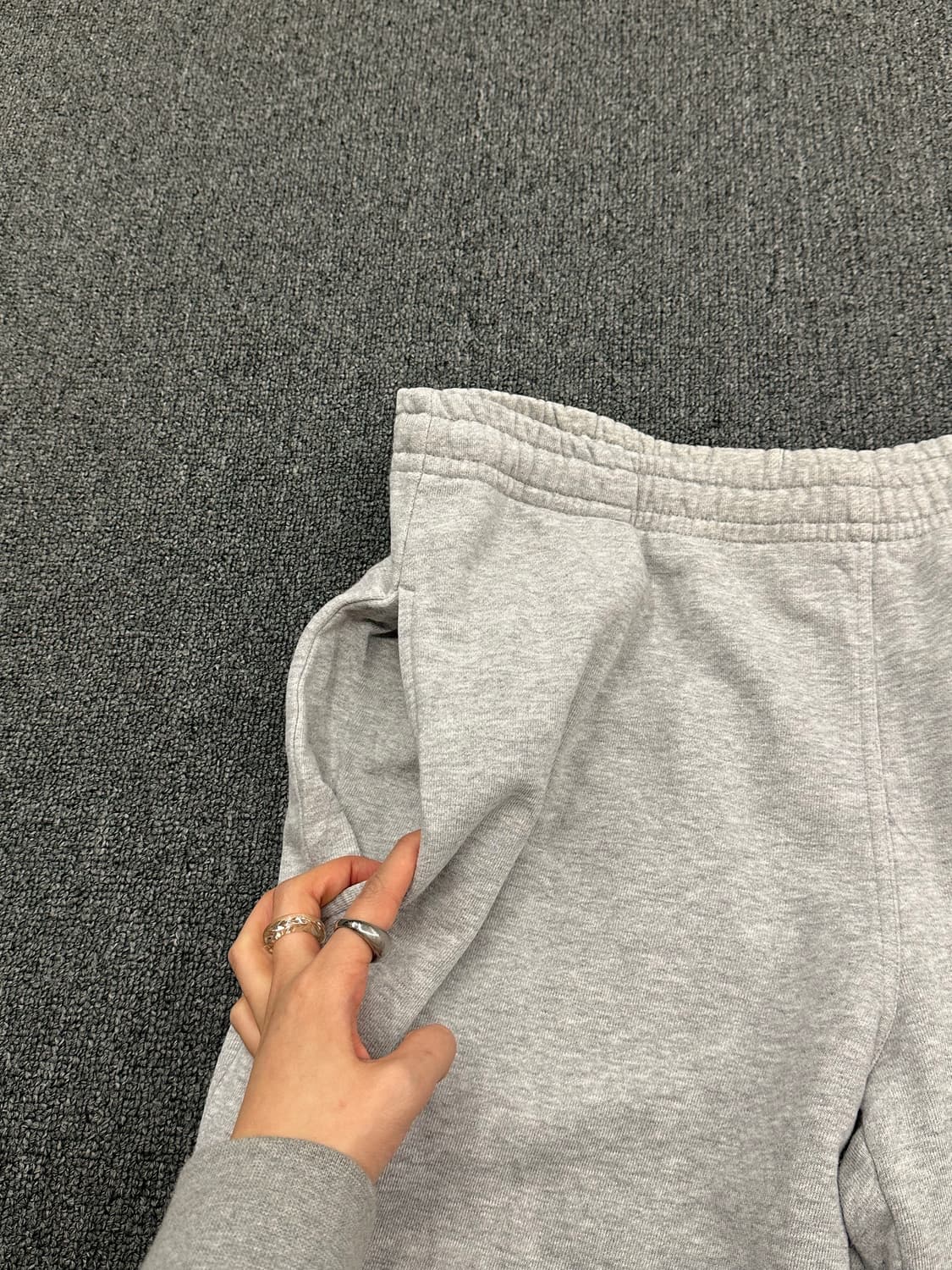 L)SOUTHPOLE vintage 그레이 밴딩 스웻팬츠 상품이미지4