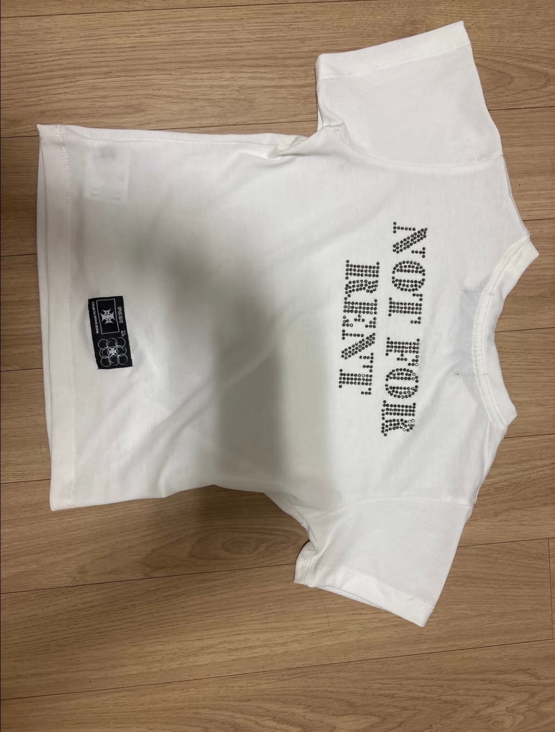Op. 07 NFR CROP T-SHIRTS WHITE 상품이미지7