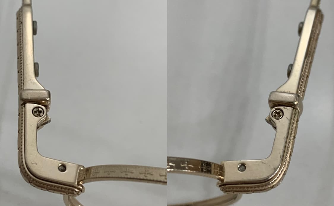 크롬하츠 섹셀 안경 sexcel 유광 골드 상품이미지6