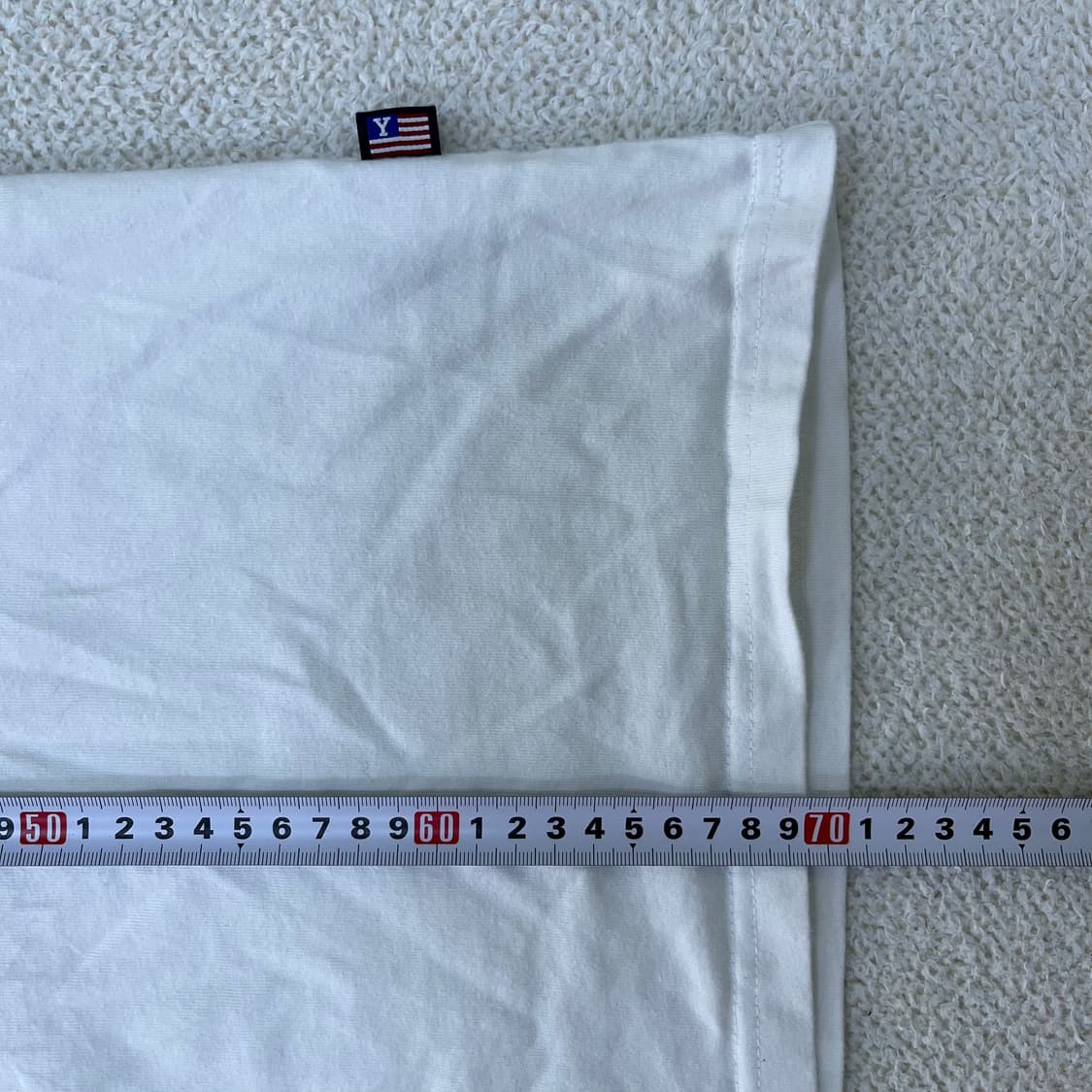 L 예일 스몰로고 반팔 티셔츠 0331M 상품이미지7