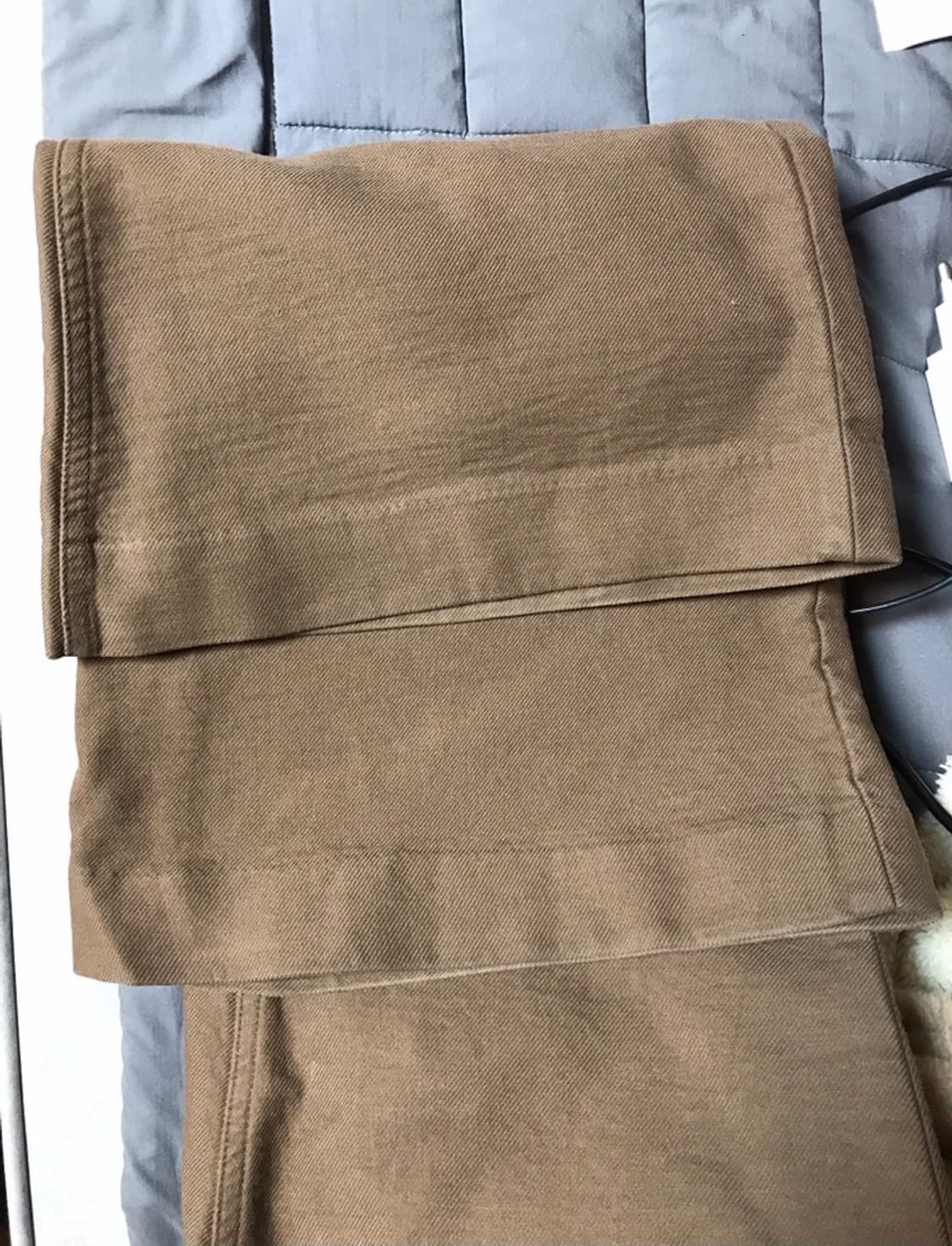 (S) stu 플레어 코튼 팬츠 브라운 상품이미지8