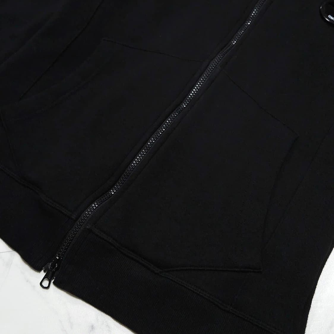 남녀공용95)CP COMPANY CP컴퍼니 후드 집업 자켓 블랙 상품이미지5