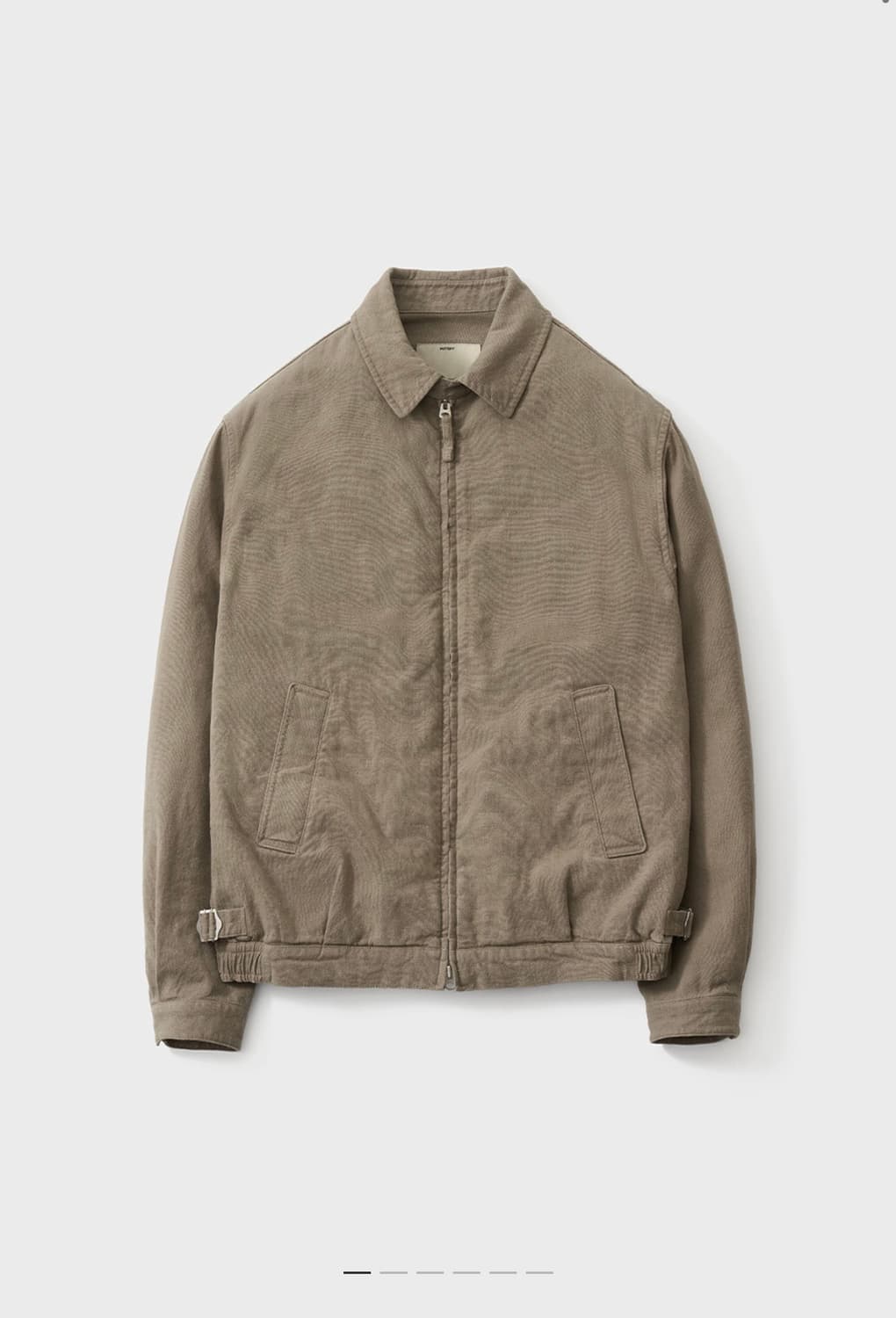 [2] 포터리 코튼 린넨 스윙탑 블루종 자켓 상품이미지1