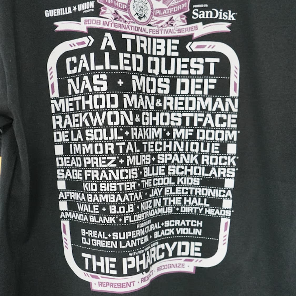 2010년 빈티지 Rock the Bells 힙합 페스티벌 티셔츠 상품이미지6