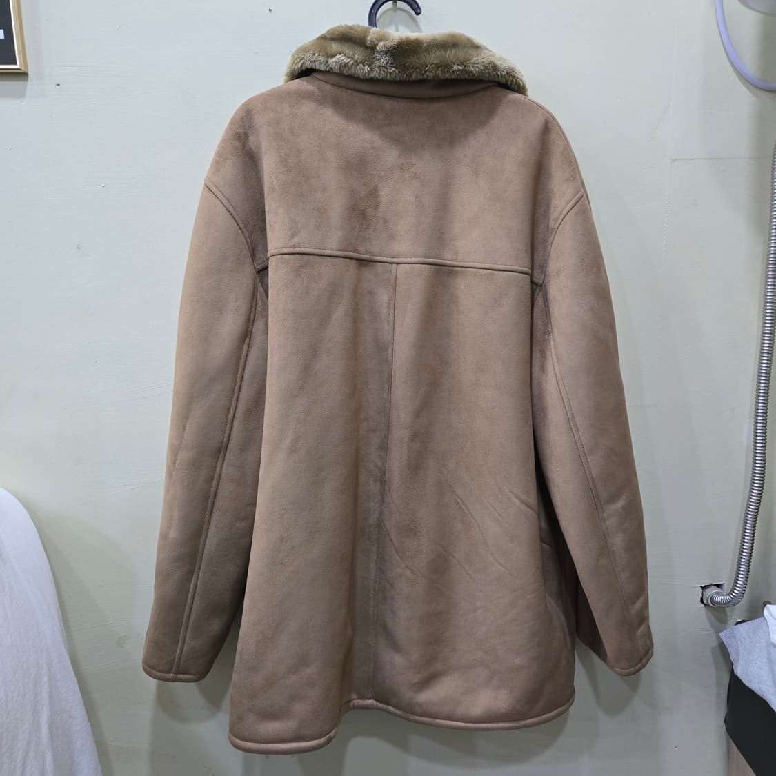 [잭필드] 퍼카라 무스탕 자켓 브라운 105 상품이미지3