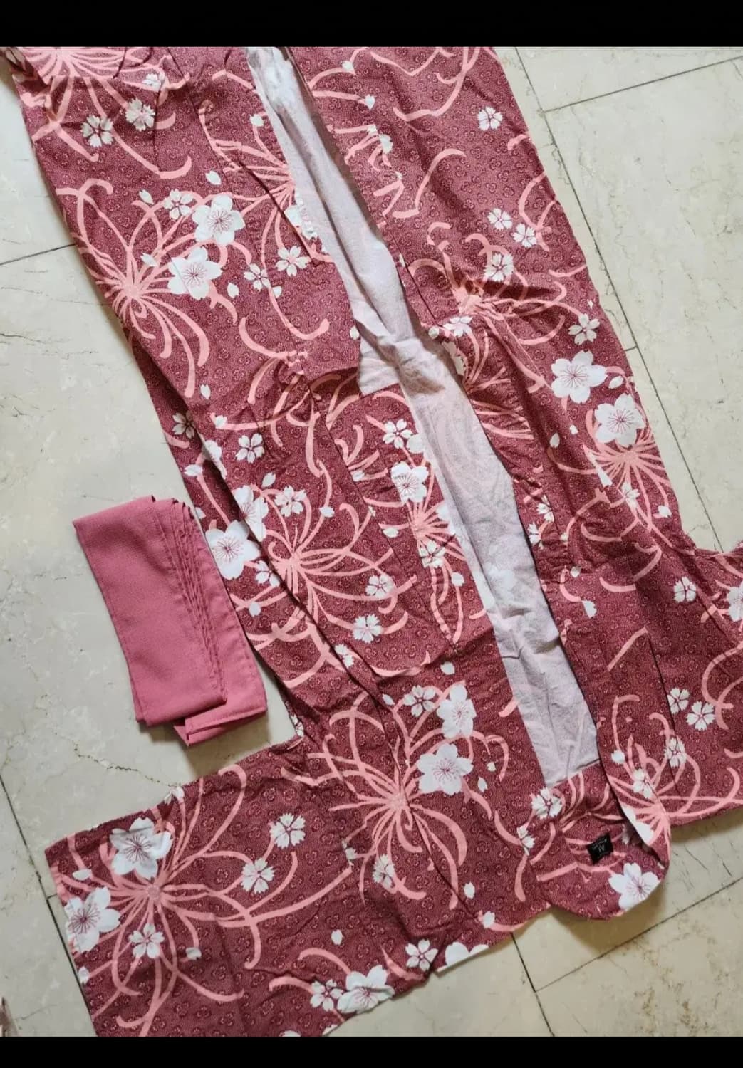 코튼 100% 일본유명 브랜드 유카타 midori obi arts 상품이미지1