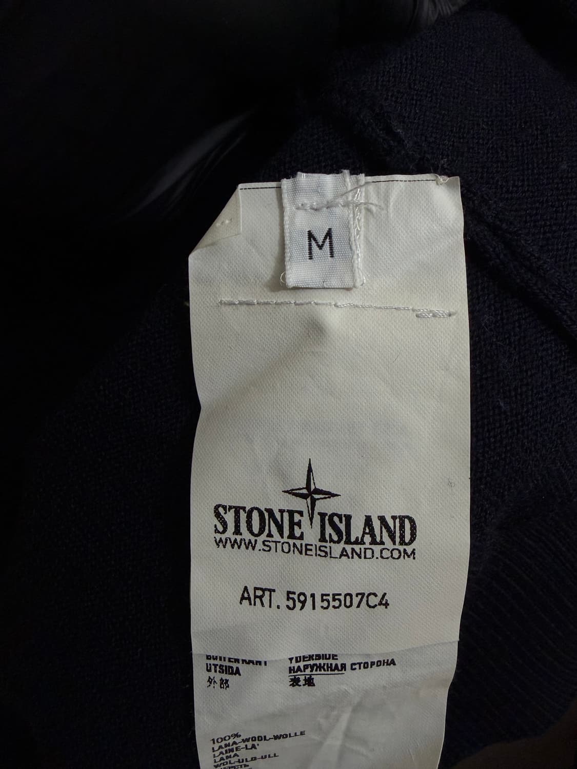 스톤아일랜드 정품 브이넥 울니트 상품이미지6