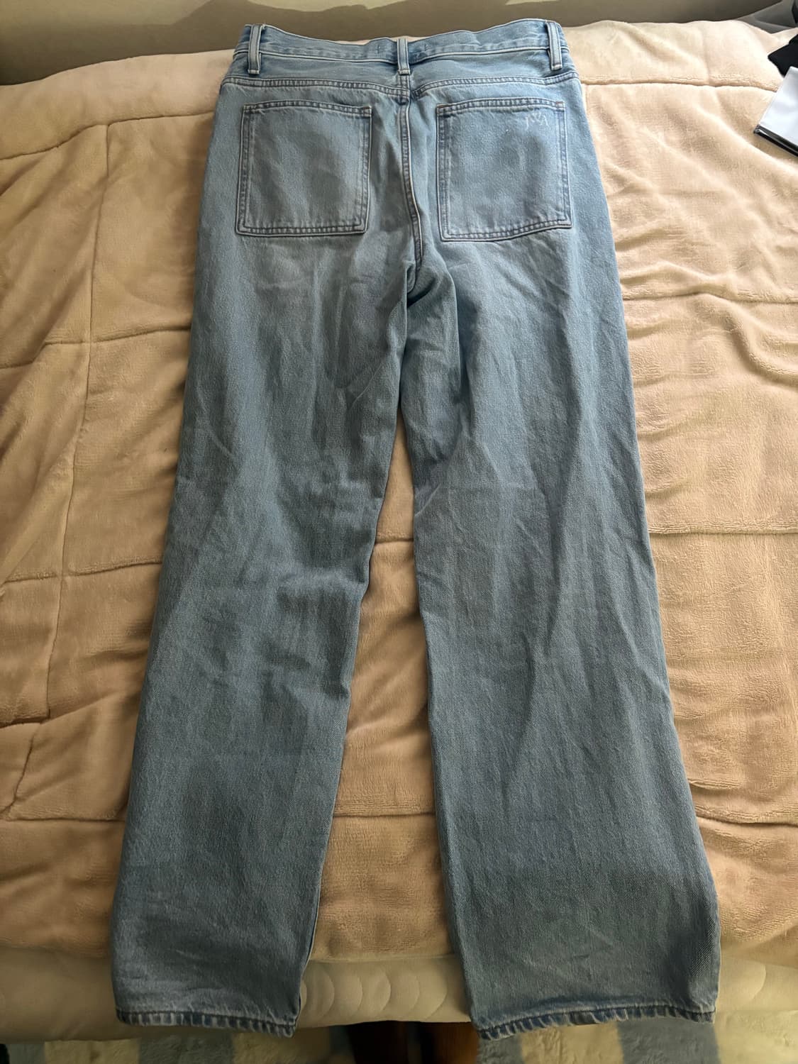 유니클로 jw앤더슨 스트레이트진 63블루 30사이즈 상품이미지2