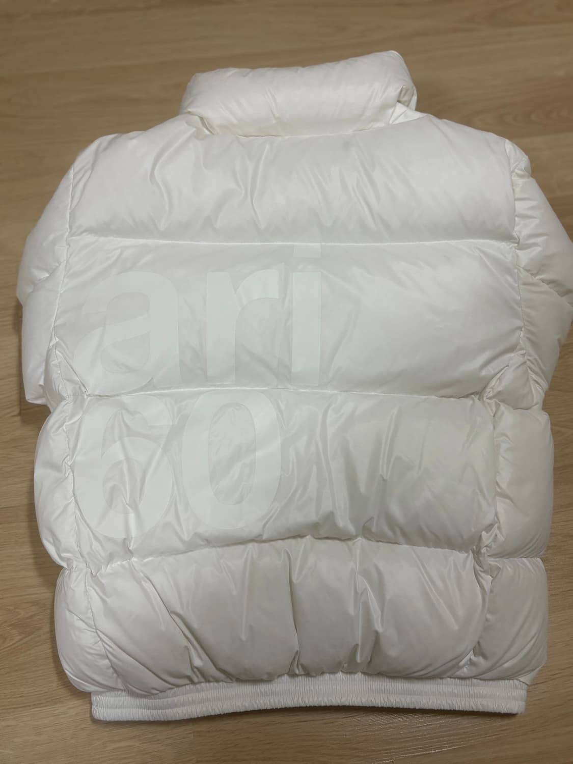 사파리스팟 1/2 다운자켓 패딩 화이트 상품이미지5