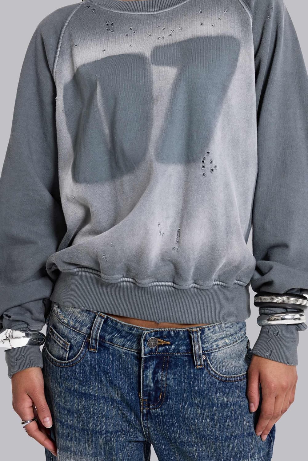 미착용 Jaded london 제이디드 런던 맨투맨 s 상품이미지5