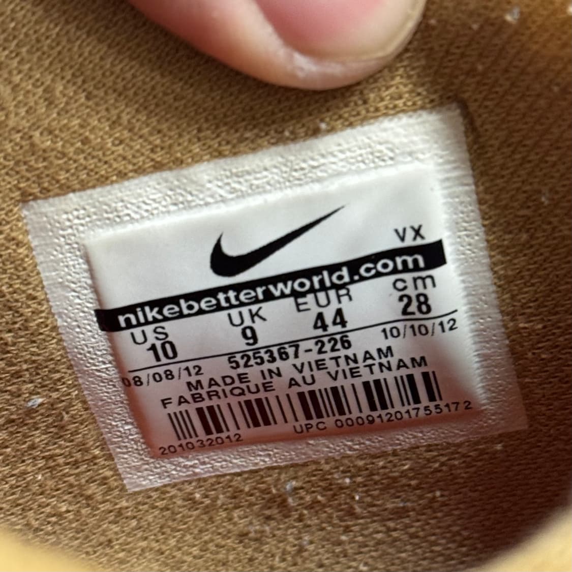 나이키 ACG 오크완 브라운 (280) 스웨이드 상품이미지6