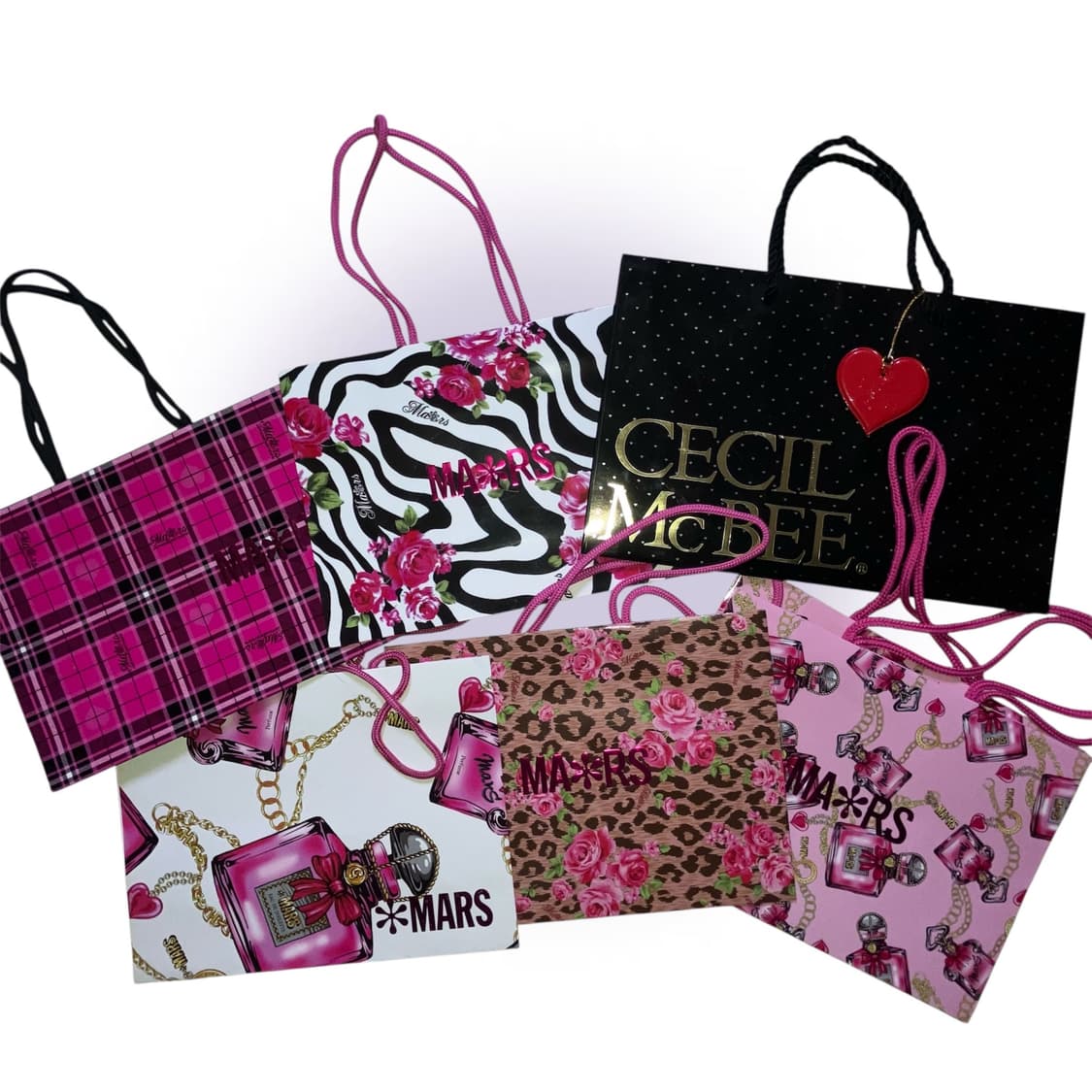 Ma*rs & Cecil McBee 쇼핑백 갸루 일브 핀터깔 헤이세이 상품이미지1