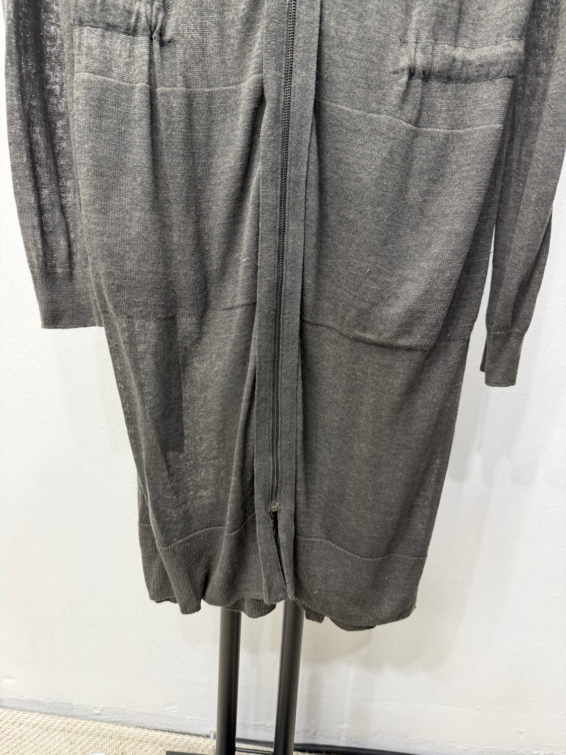 정품) 구호 여성 니트 롱 집업 55-66 상품이미지4