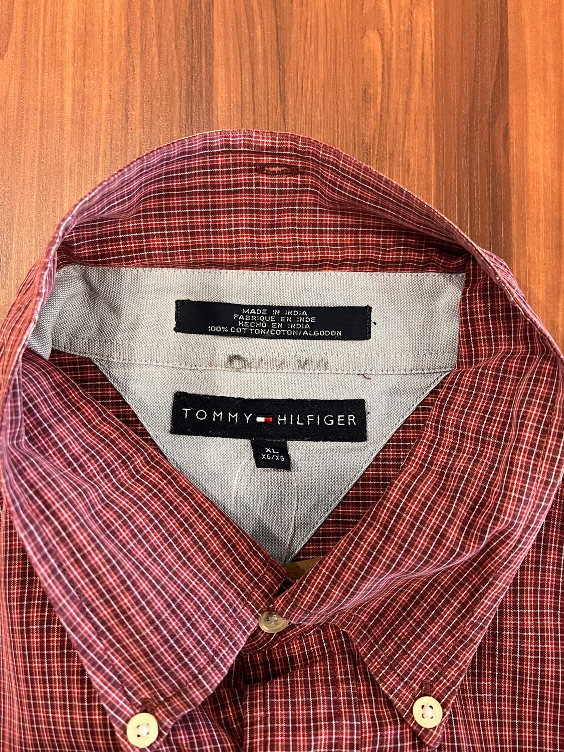 00s Tommy Hilfiger 타미힐피거 체크 셔츠 상품이미지10