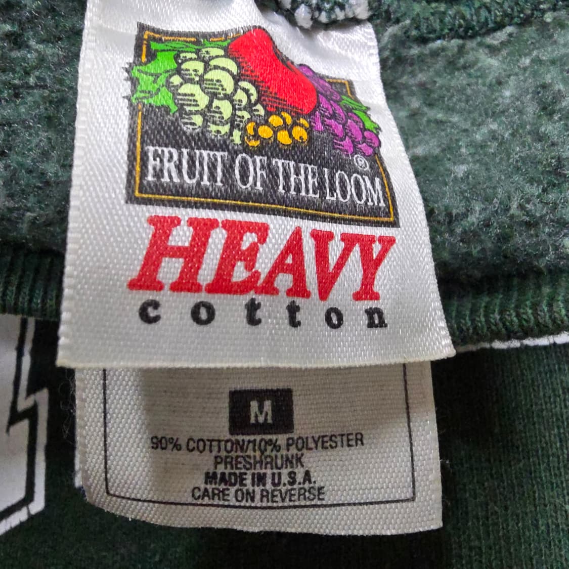 Vintage 90s Fruit ot the loom 후룻오브더룸스웻셔츠 상품이미지4