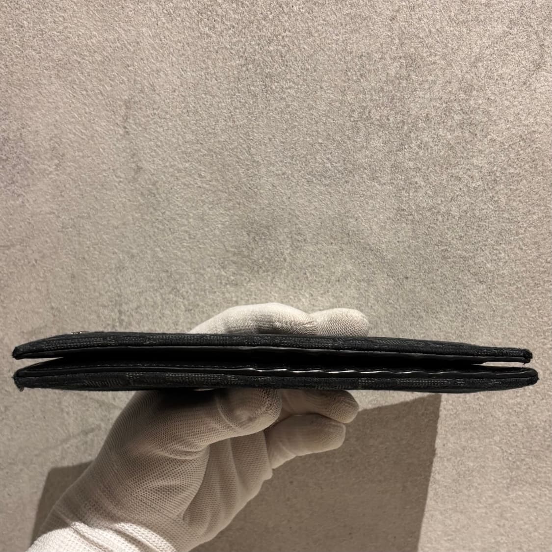 A+ OS사이즈 디올 오블리크 장지갑 블랙 상품이미지5