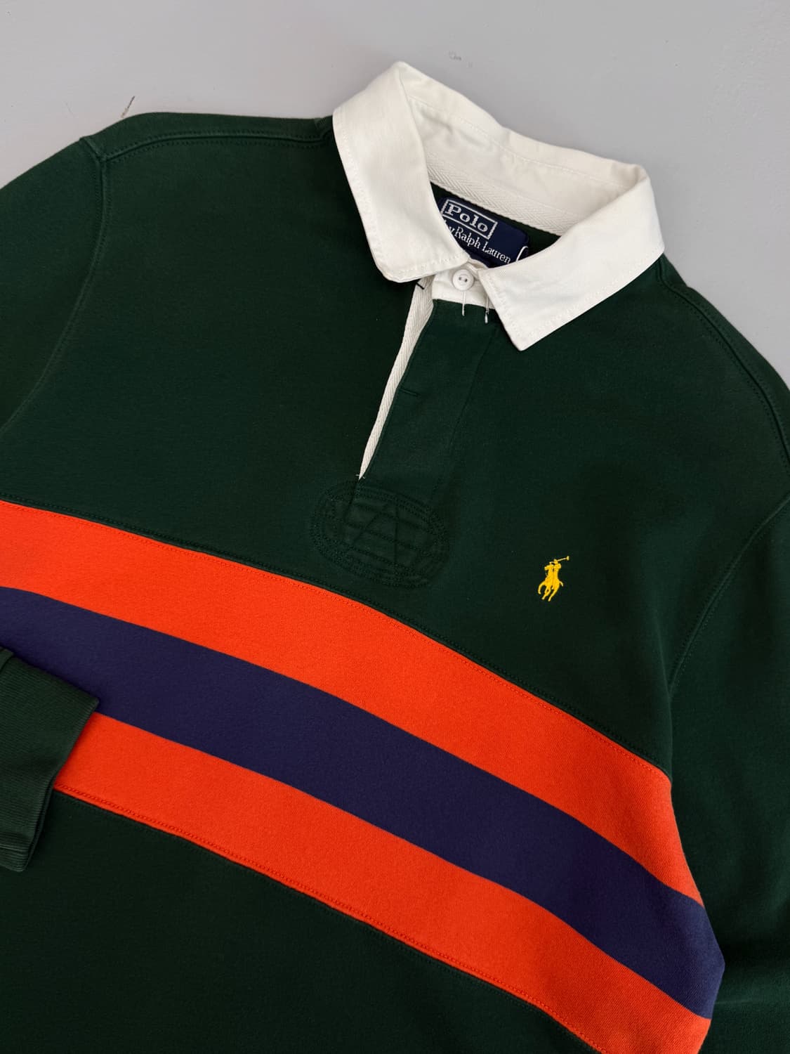 폴로 랄프로렌 00‘s 루즈핏 배색 럭비 스웻셔츠 상품이미지2