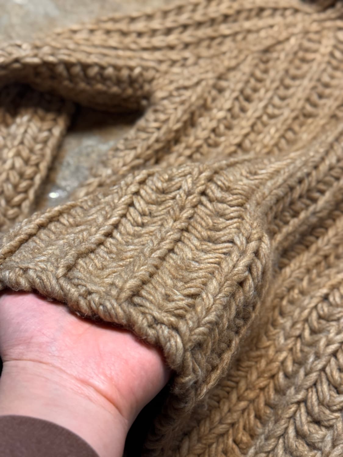 44-55 ) COMME CA MATURE Alpaca Sweater 상품이미지4