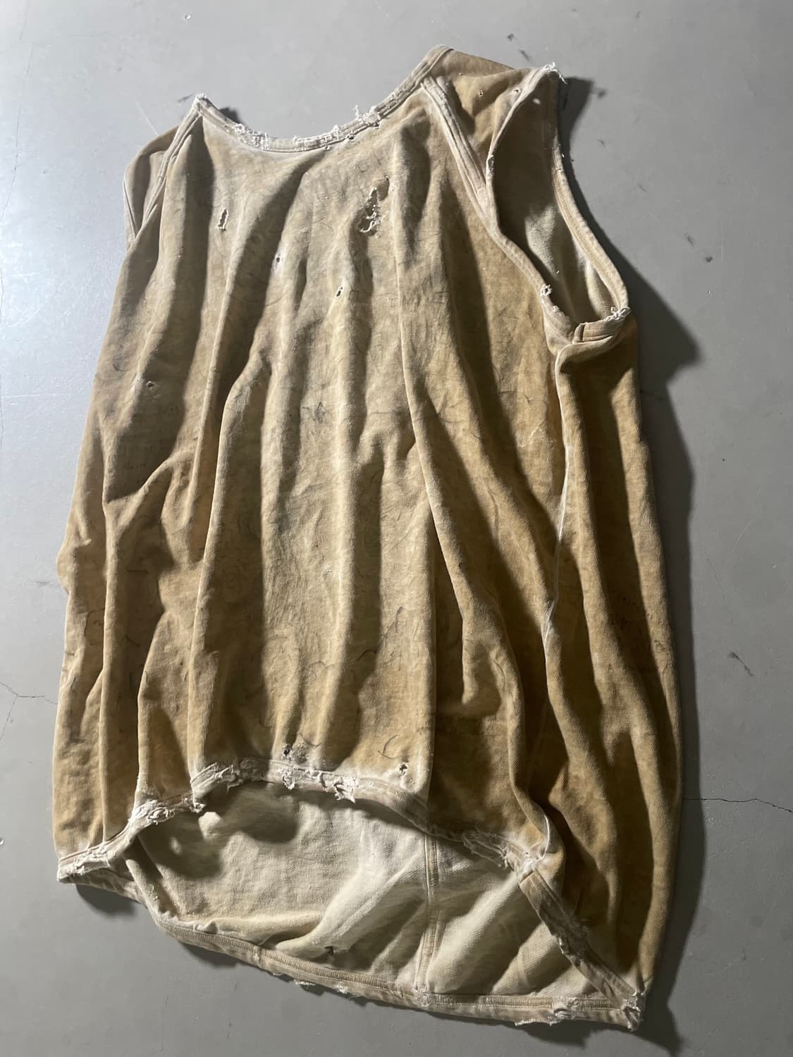 KZ Atelier Handcrafted Distressed top 상품이미지4