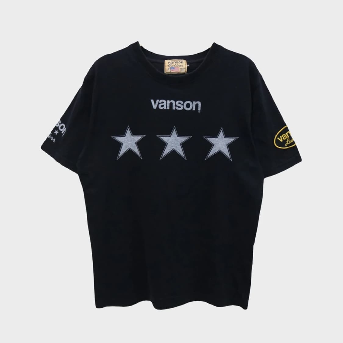 밴슨 레더 로고 반팔 티셔츠 55665 상품이미지2