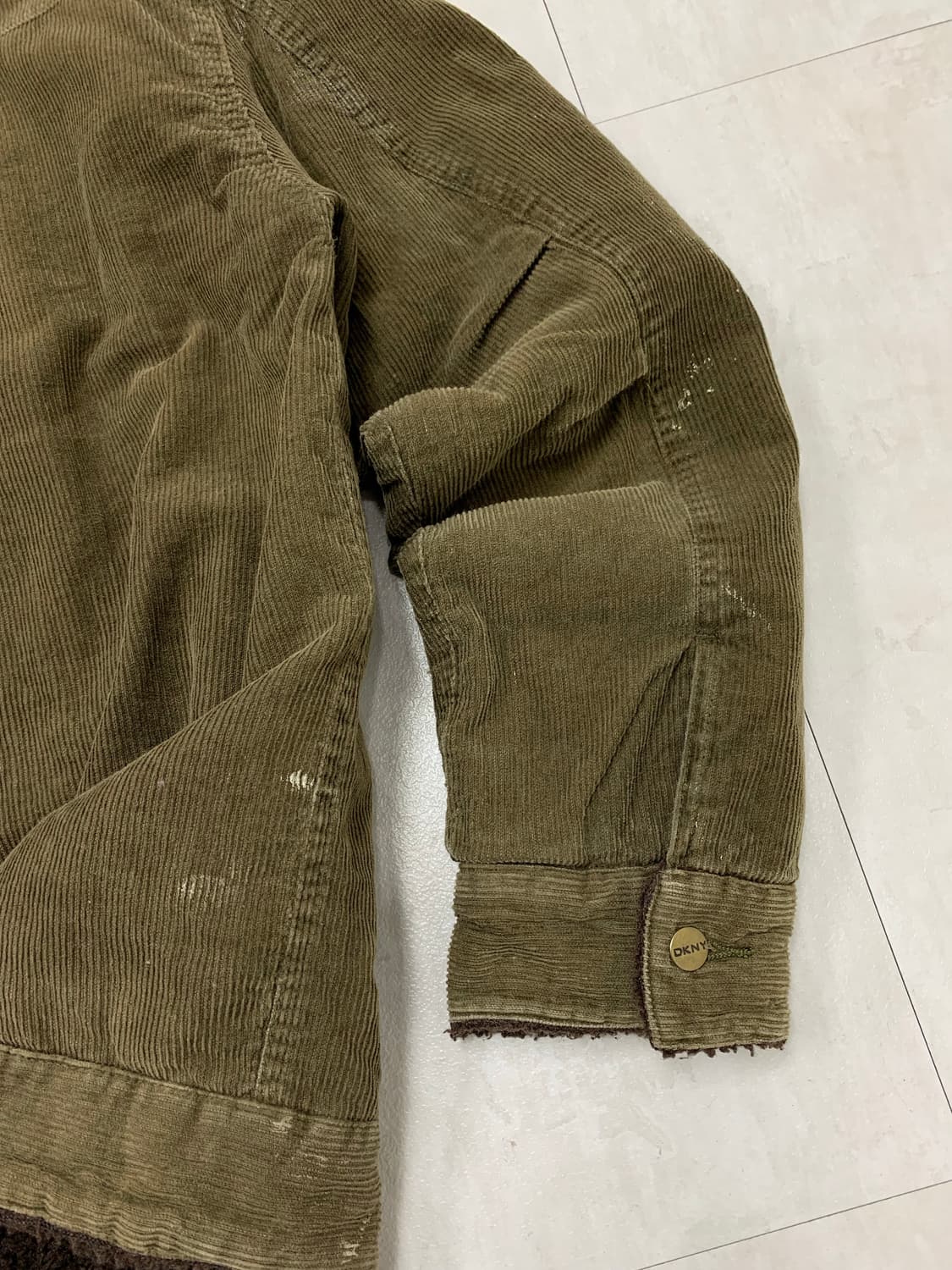 DKNY 코듀로이 쉐르파 자켓 상품이미지10