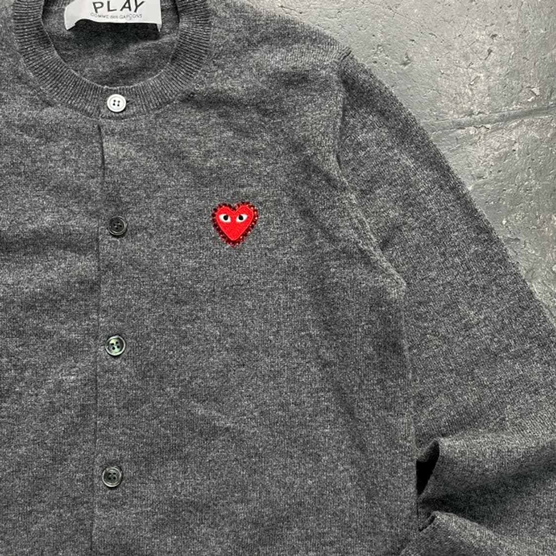 90 꼼데가르송 25년식 가디건  상품이미지2