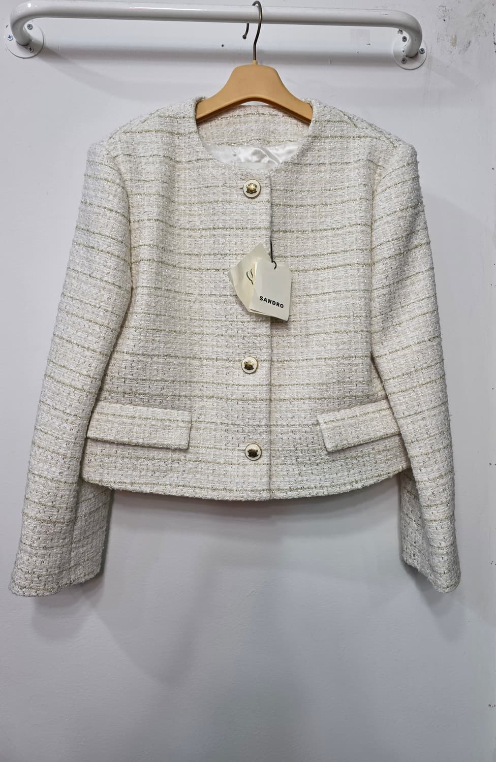 산드로 여성 트위드 자켓 상품이미지1