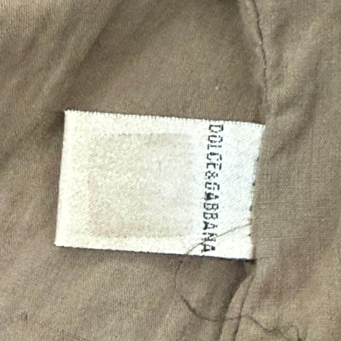 [정품] 돌체앤가바나 코팅 레더 자켓 브라운 상품이미지6