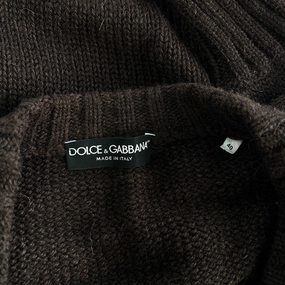 돌체앤가바나 알파카 울 가디건 상품이미지2