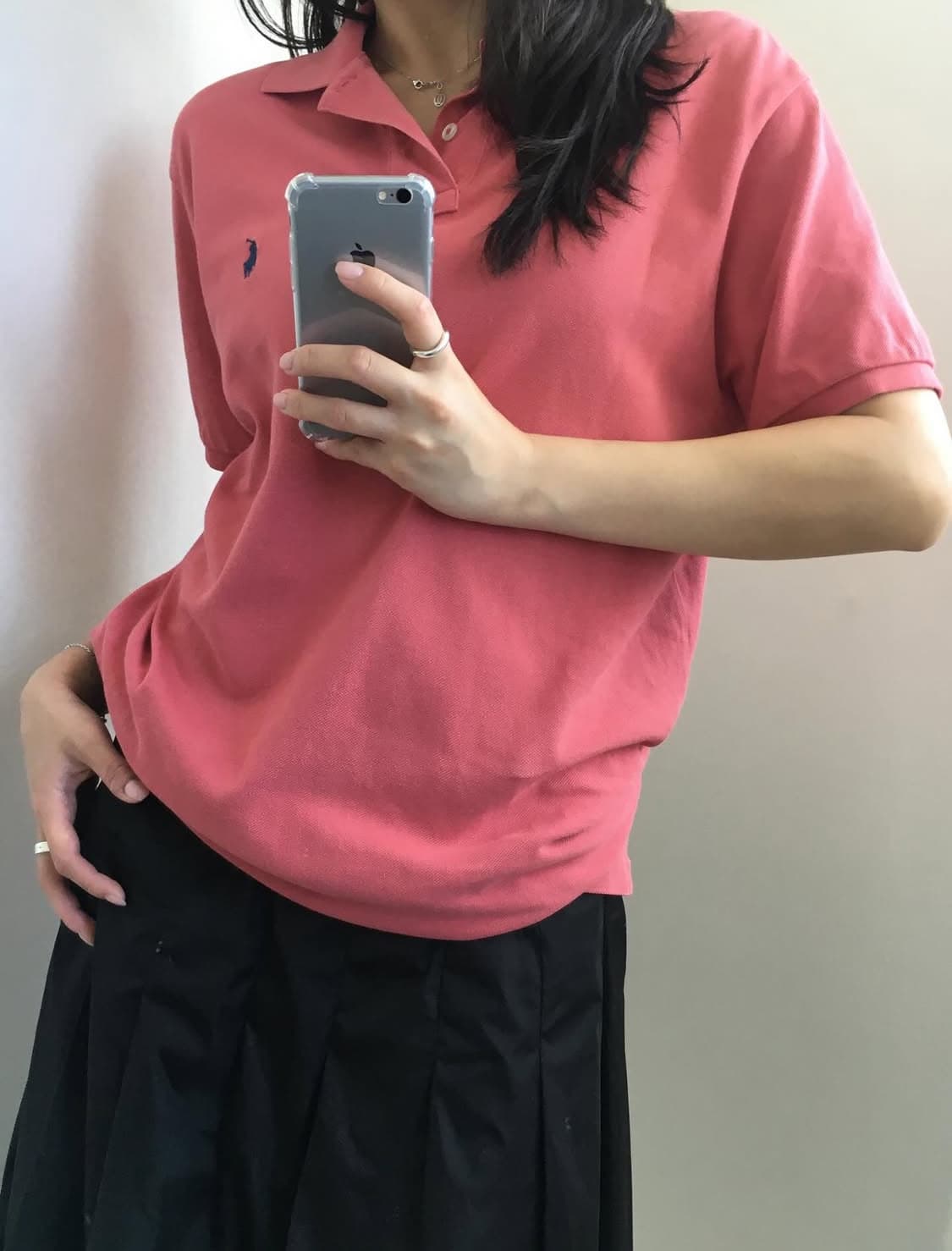 Polo 폴로 랄프로렌 핑크컬러 PK 티셔츠 상품이미지2